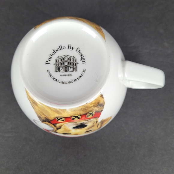 Portobello Bone China Puppy Dog Large Coffee Tea Cup Mug Christmas NEW - Picture 6 of 9